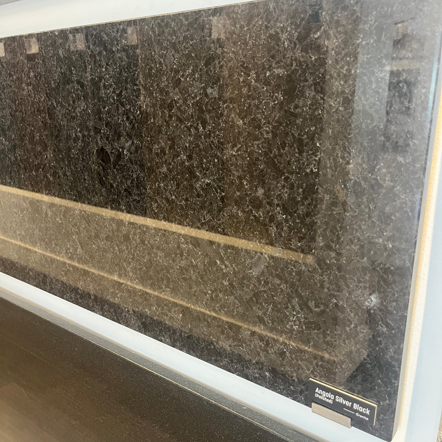 BCS-Angola Silver Black Granite Slab