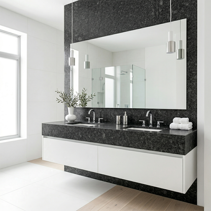 BCS-Angola Silver Black Granite Slab