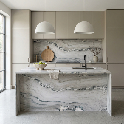 BCS-Aquarela Brazilian Quartzite Slab