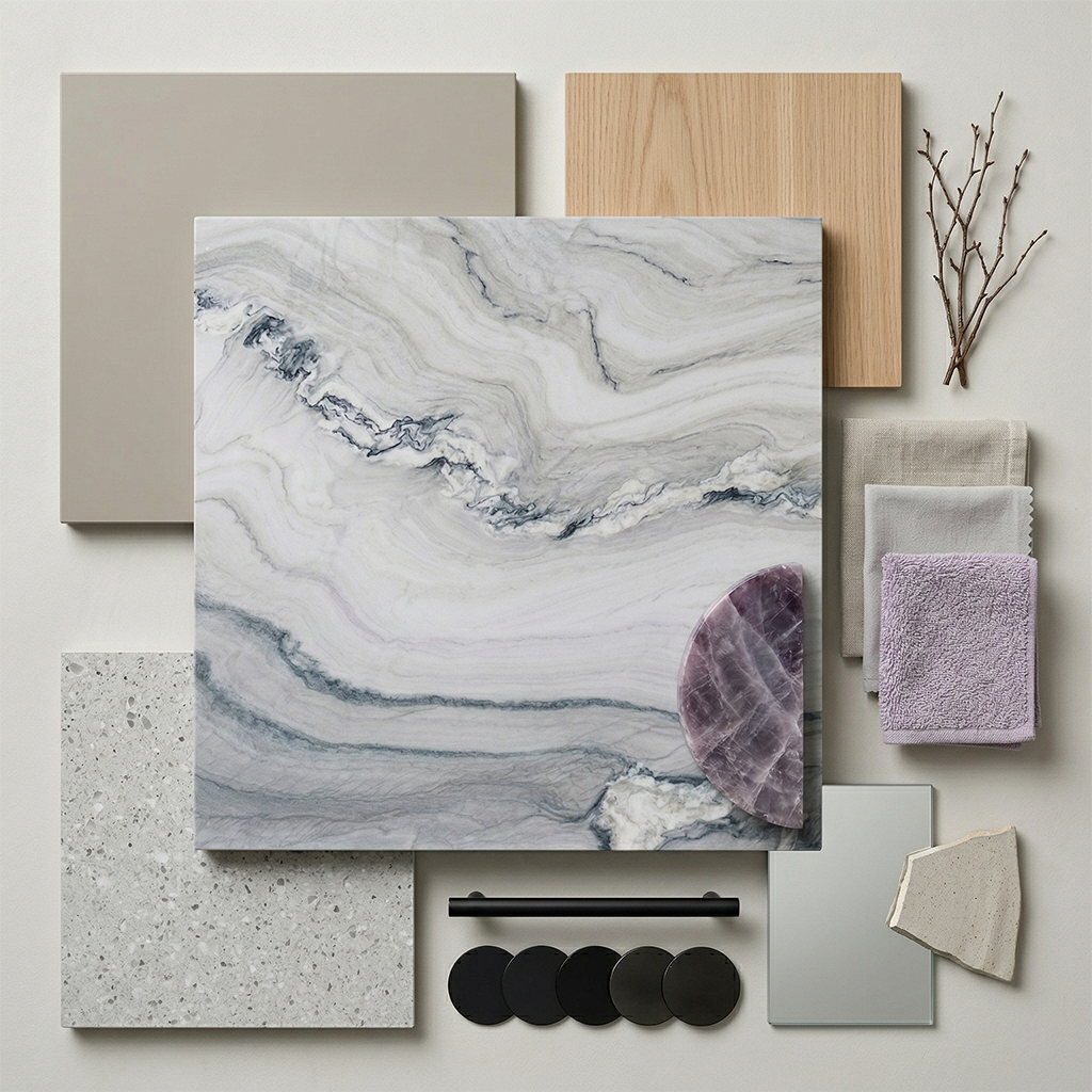 BCS-Aquarela Brazilian Quartzite Slab