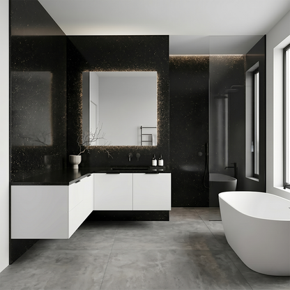 BCS-Black Galaxy Granite Slab
