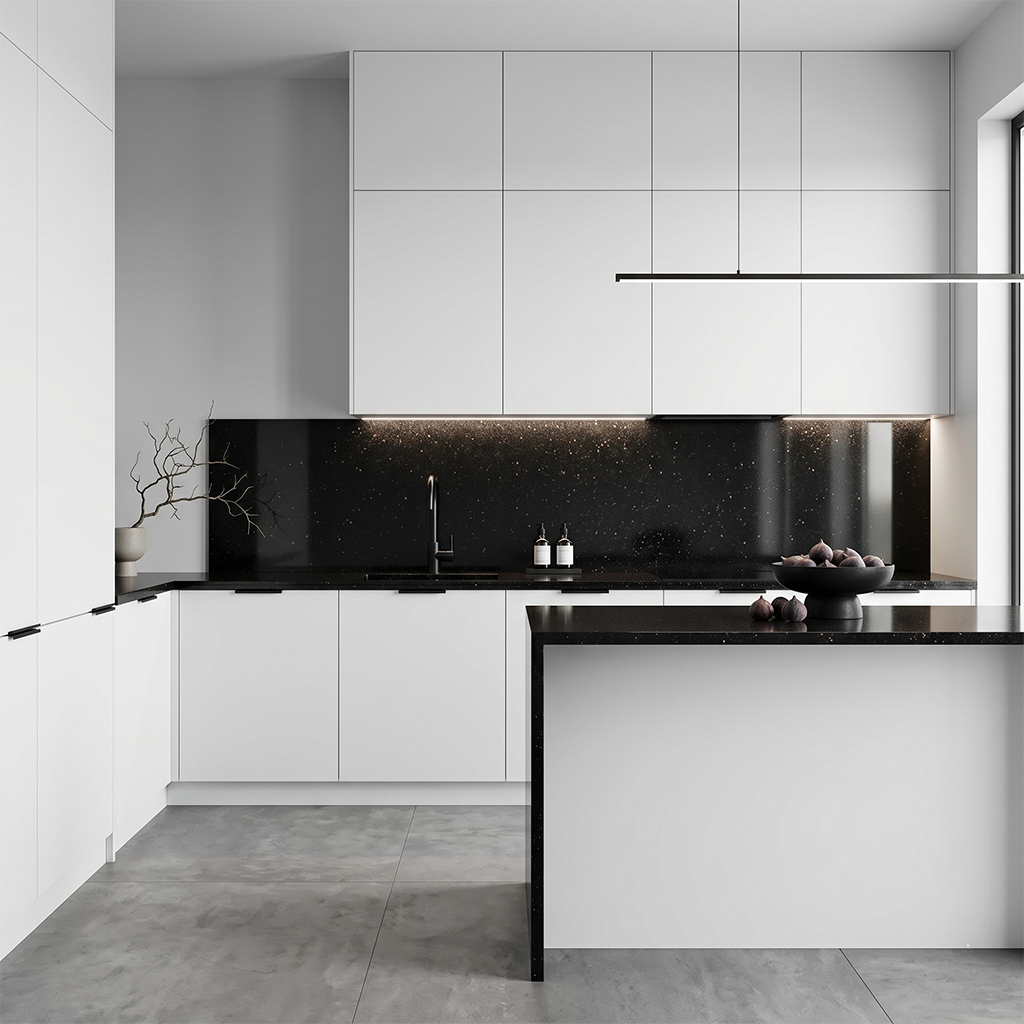 BCS-Black Galaxy Granite Slab