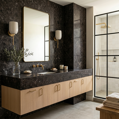 BCS-Brown Antique Granite Slab