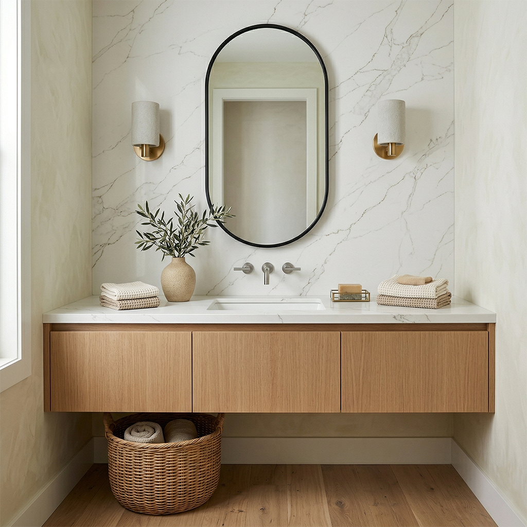 BCS-Calacatta Apuno Quartz Slab