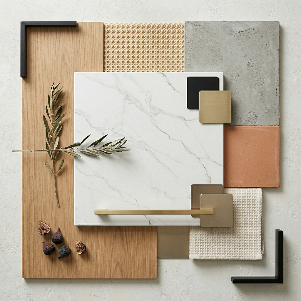 BCS-Calacatta Apuno Quartz Slab