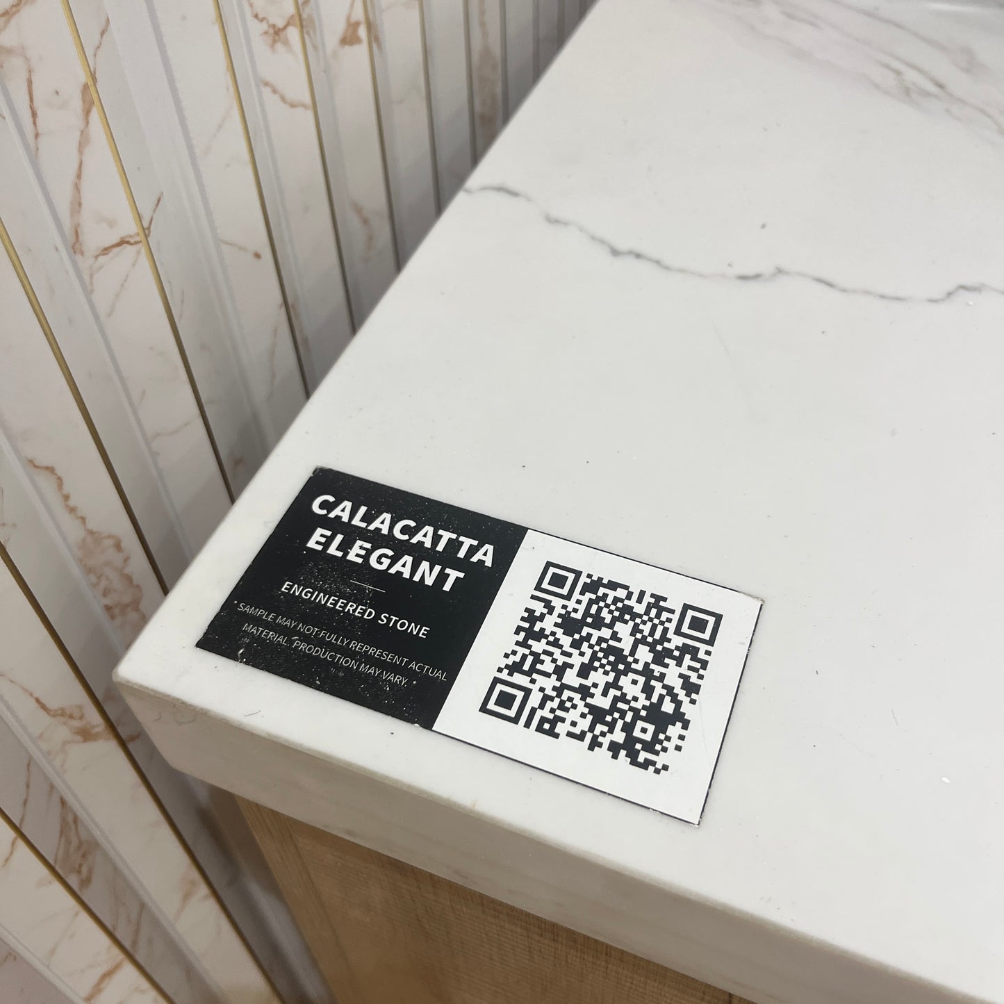 BCS-Calacatta Elegant Quartz Slab