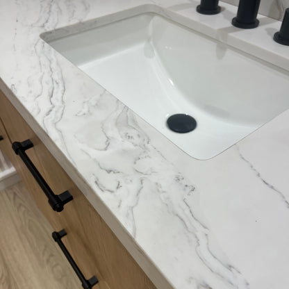 BCS-Calacatta Elegant Quartz Slab