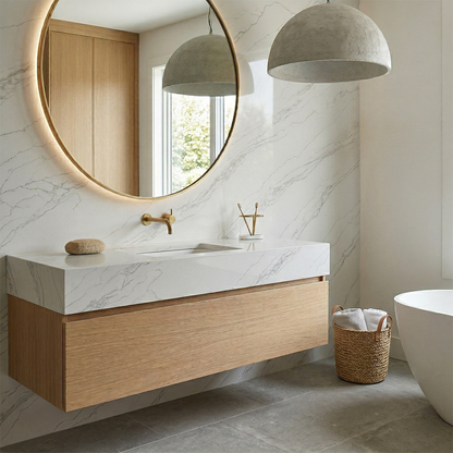 BCS-Calacatta Elegant Quartz Slab