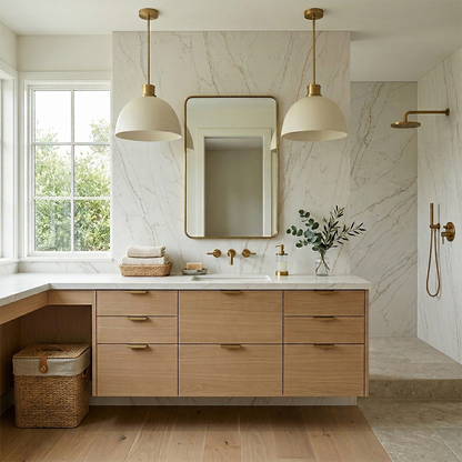 BCS-Calacatta Mist Quartz Slab
