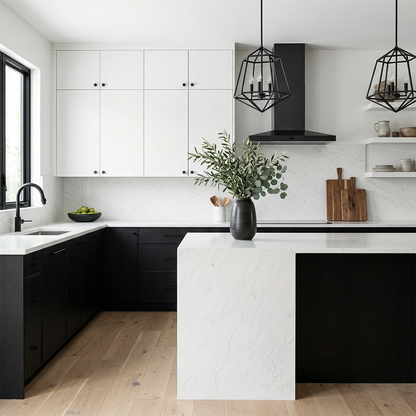 BCS-Calacatta Nova Quartz Slab