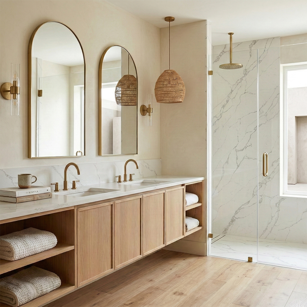 BCS-Calacatta Rocky Quartz Slab