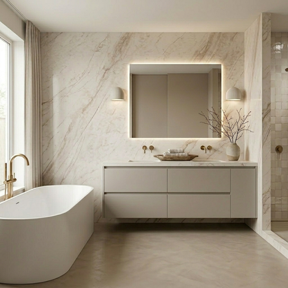 BCS-Calacatta Taj Quartz Slab