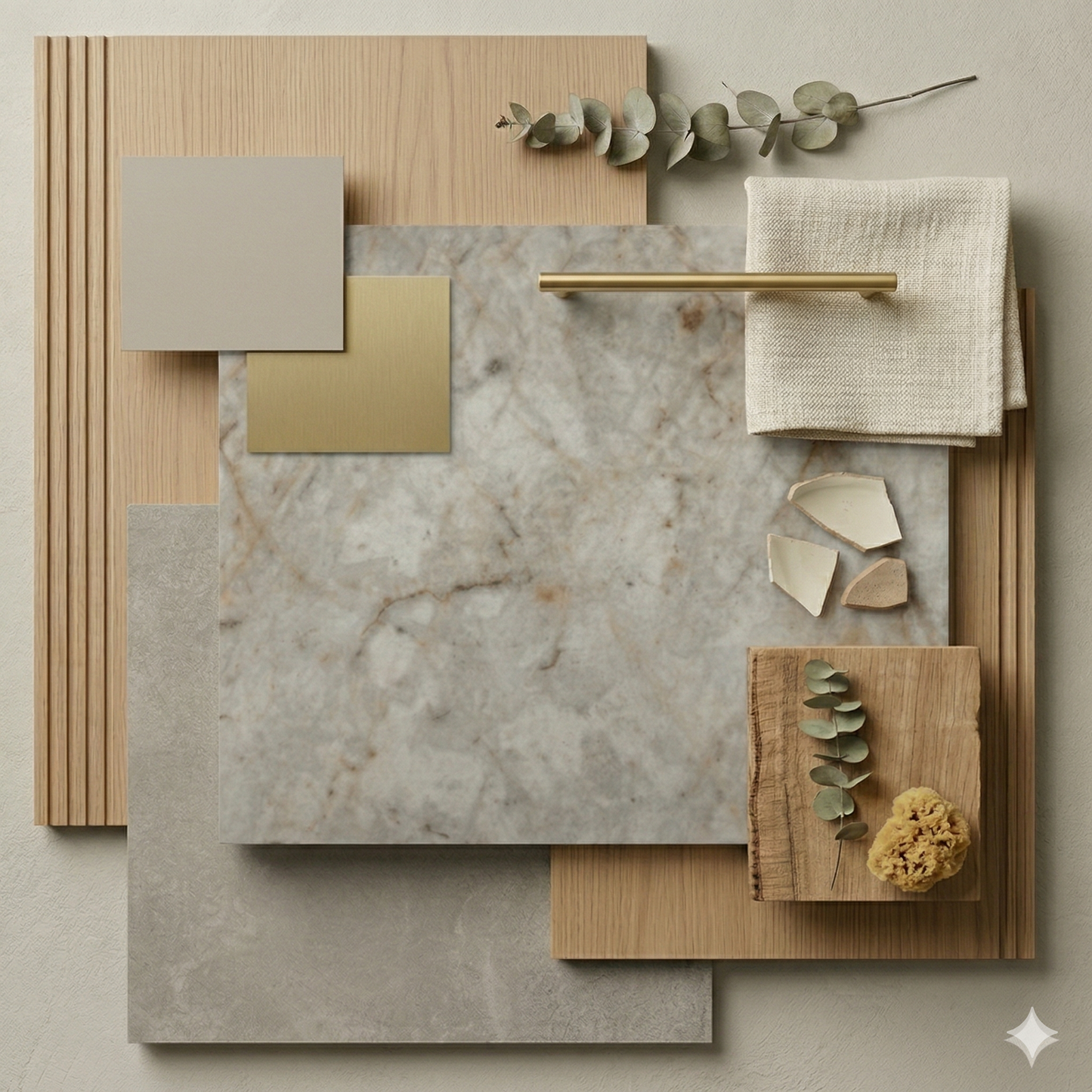 BCS-Crystal Muscovita Brazilian Quartzite Slab