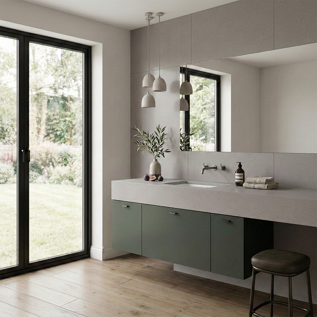 Additional view 3 of the French Grey engineered quartz slab