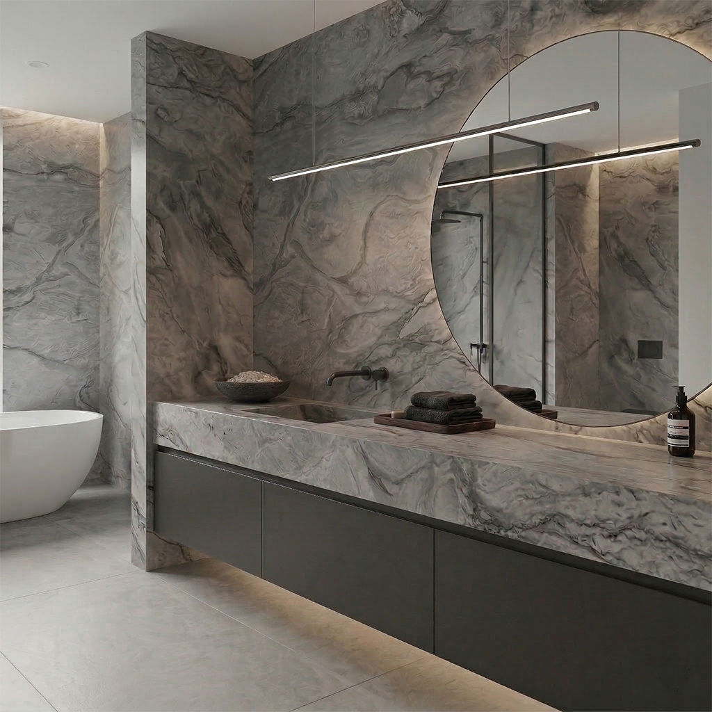 BCS-Grigio Fantasy African Quartzite Slab