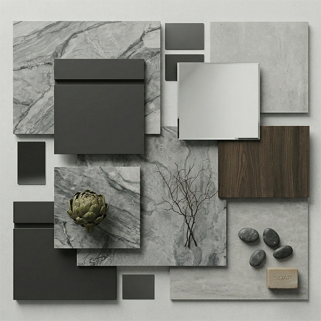 BCS-Grigio Fantasy African Quartzite Slab