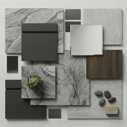 BCS-Grigio Fantasy African Quartzite Slab