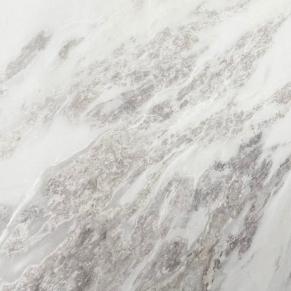 Namib Gris African marble slab, grey base with white cloudy pattern, polished finish