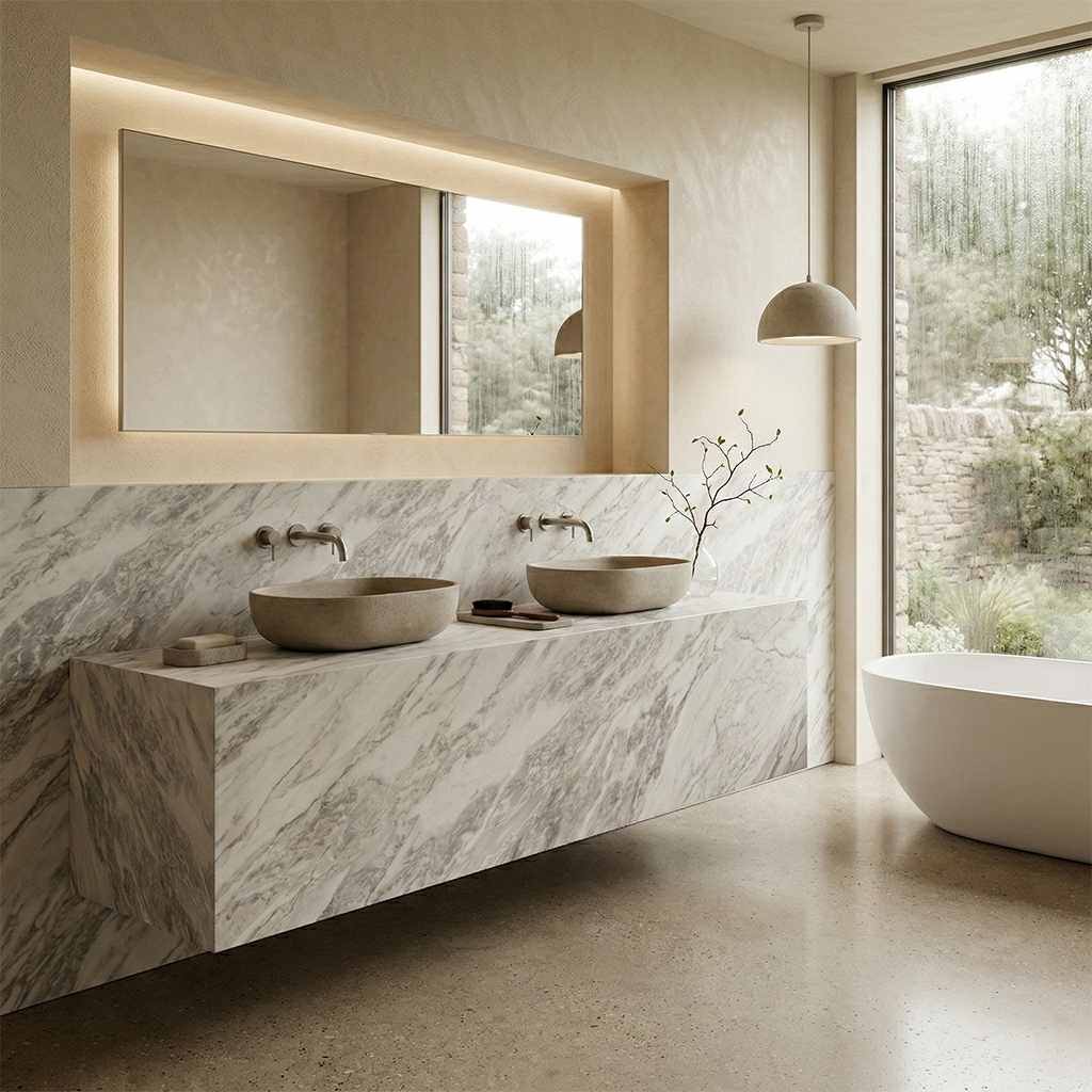 Additional view 3 of the Namib Gris African marble slab
