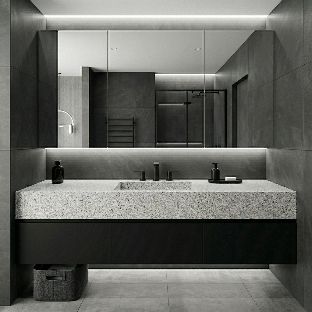 BCS-Namib White Asian Granite Slab