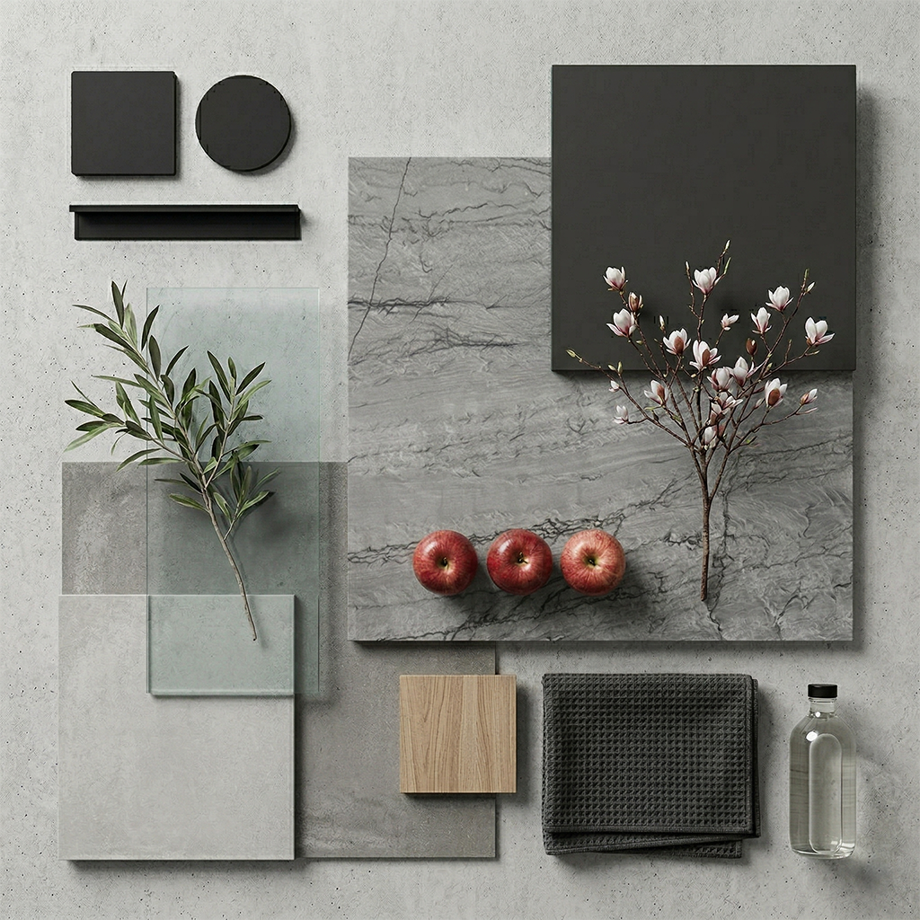 BCS-Platinum Grey Brazilian Quartzite Slab