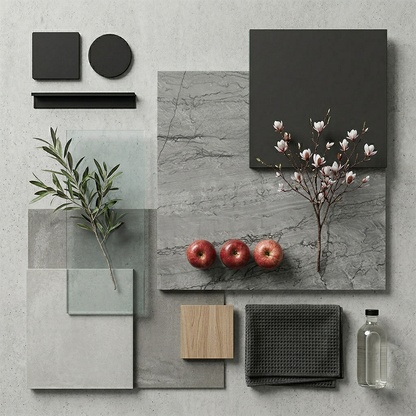 BCS-Platinum Grey Brazilian Quartzite Slab
