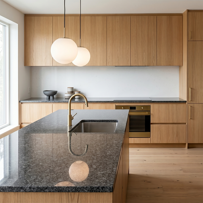BCS-Steel Grey Asian Granite Slab