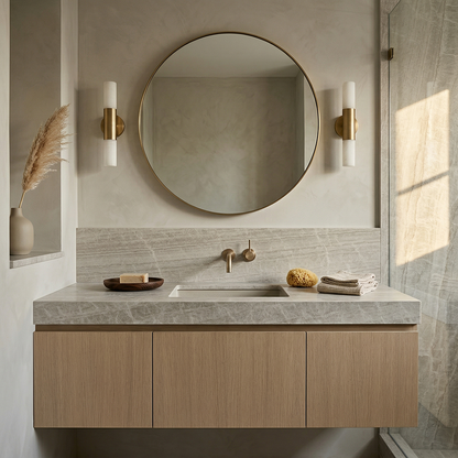 BCS-Taj Mahal Leather Brazilian Quartzite Slab