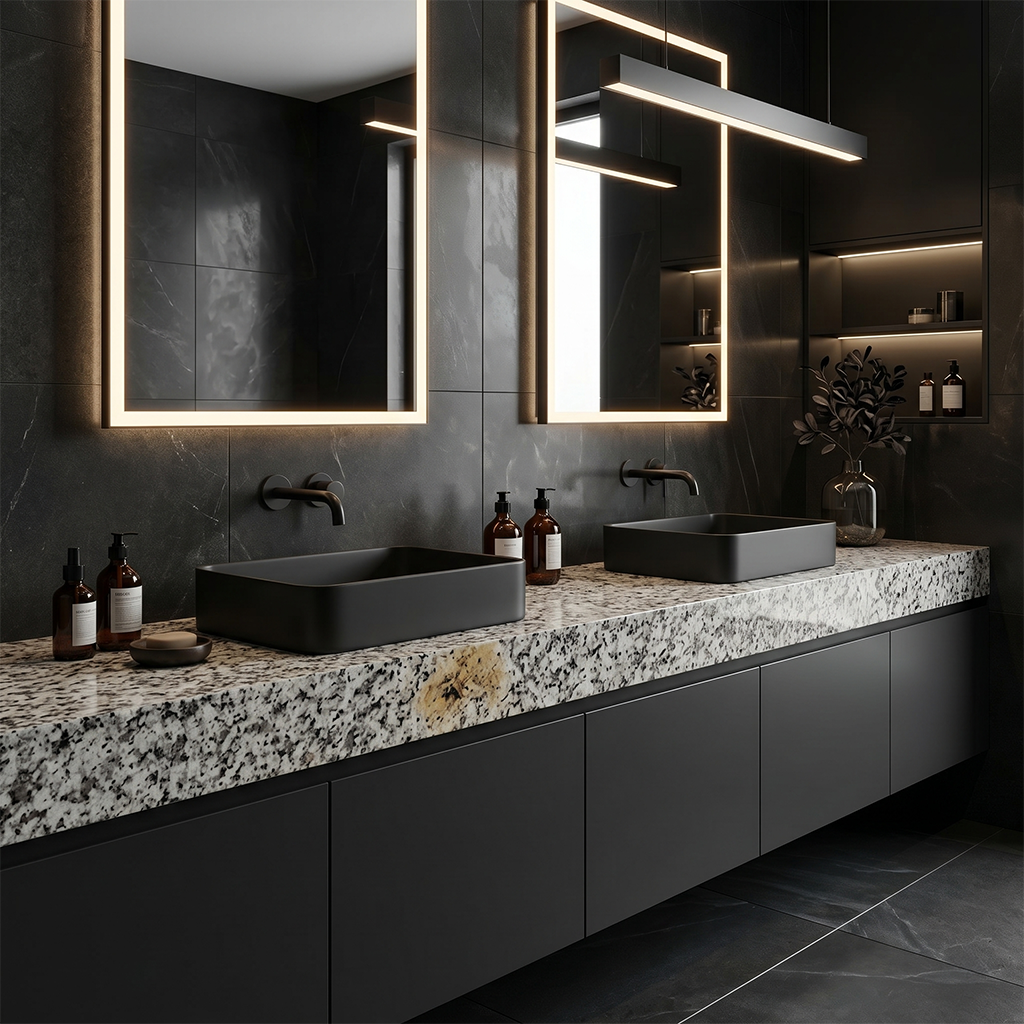 BCS-Tiger Skin White Granite Slab