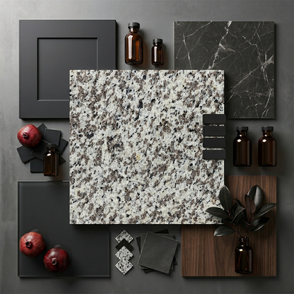BCS-Tiger Skin White Granite Slab