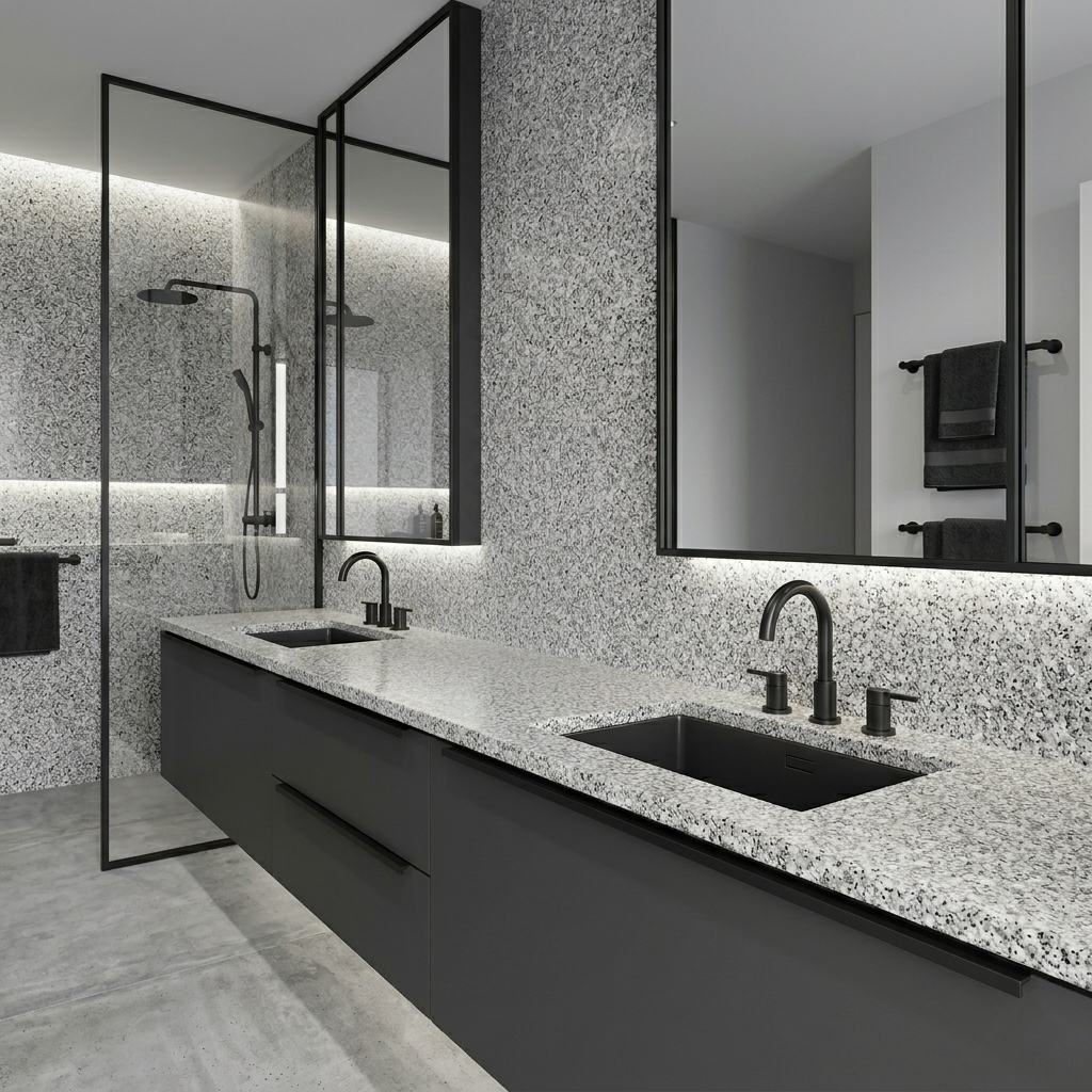 Additional view 3 of the Vale Nevado granite slab