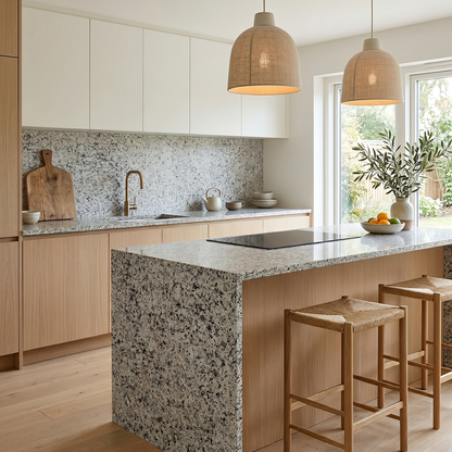 Additional view 2 of the Verde Perla granite slab