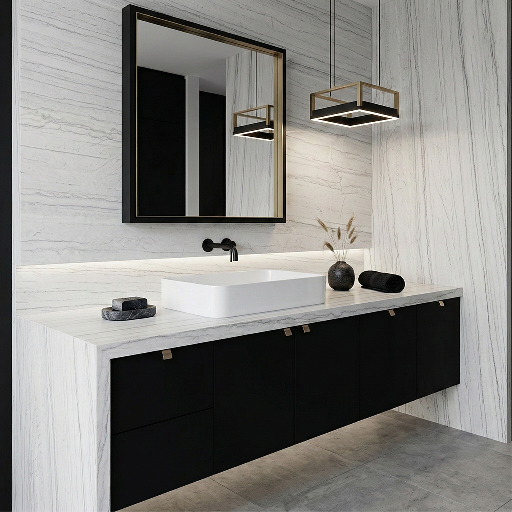 BCS-White Macaubas Brazilian Quartzite Slab