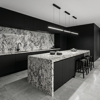 Additional view 2 of the White Orion granite slab