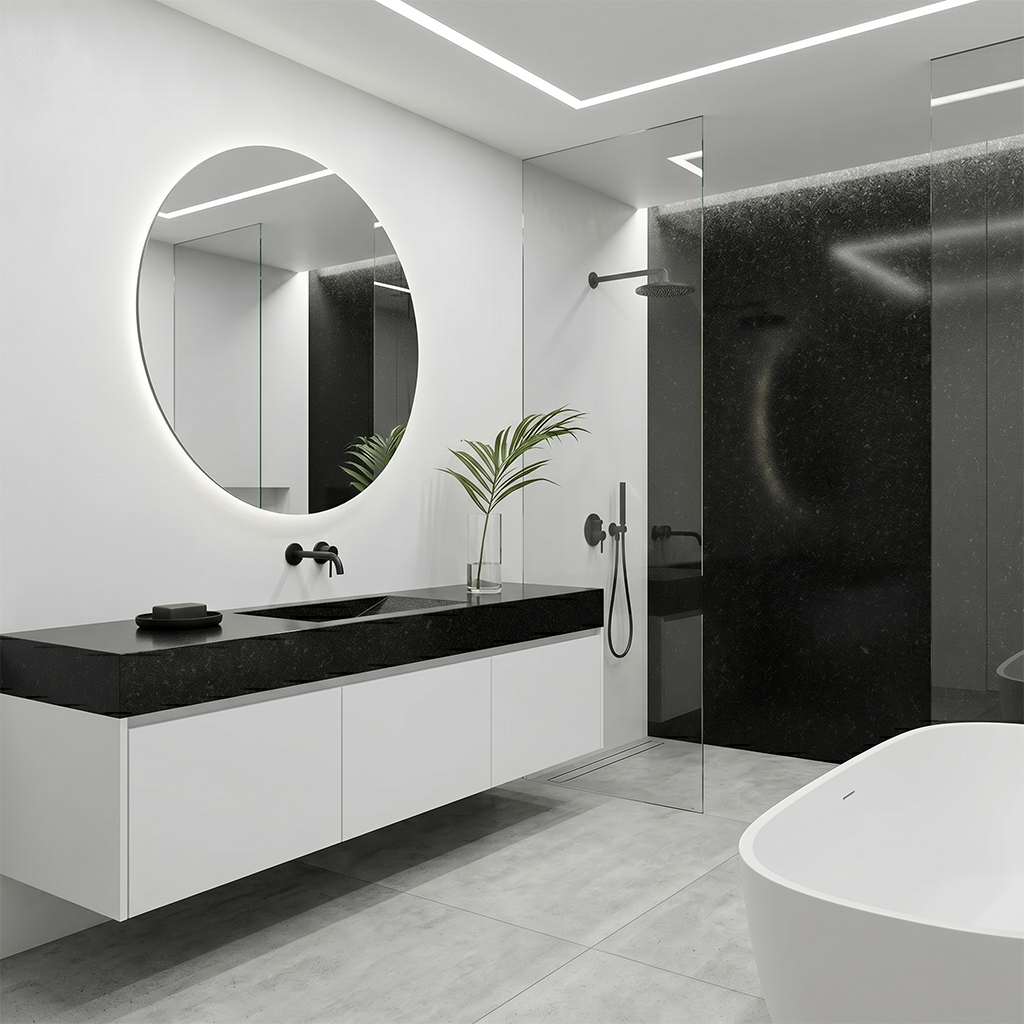 BCS-Zimbabwe Black Granite Slab
