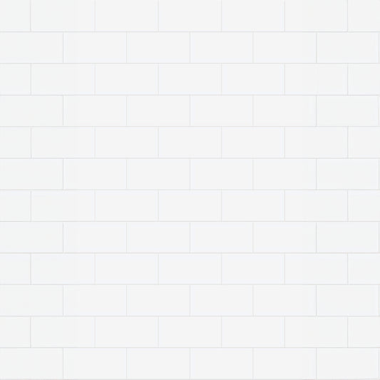 White Subway Tile SMC Shower Wall Panel