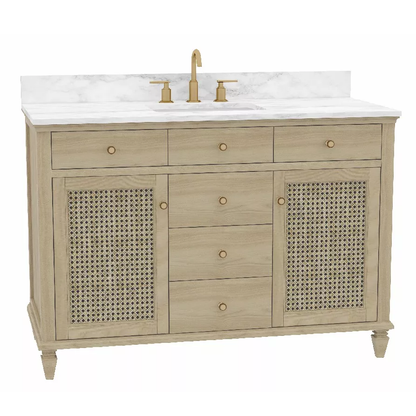 Arborweave 48 Bathroom vanity with quartz top | KBH Home