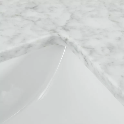 Carrara White Marble Vanity Top