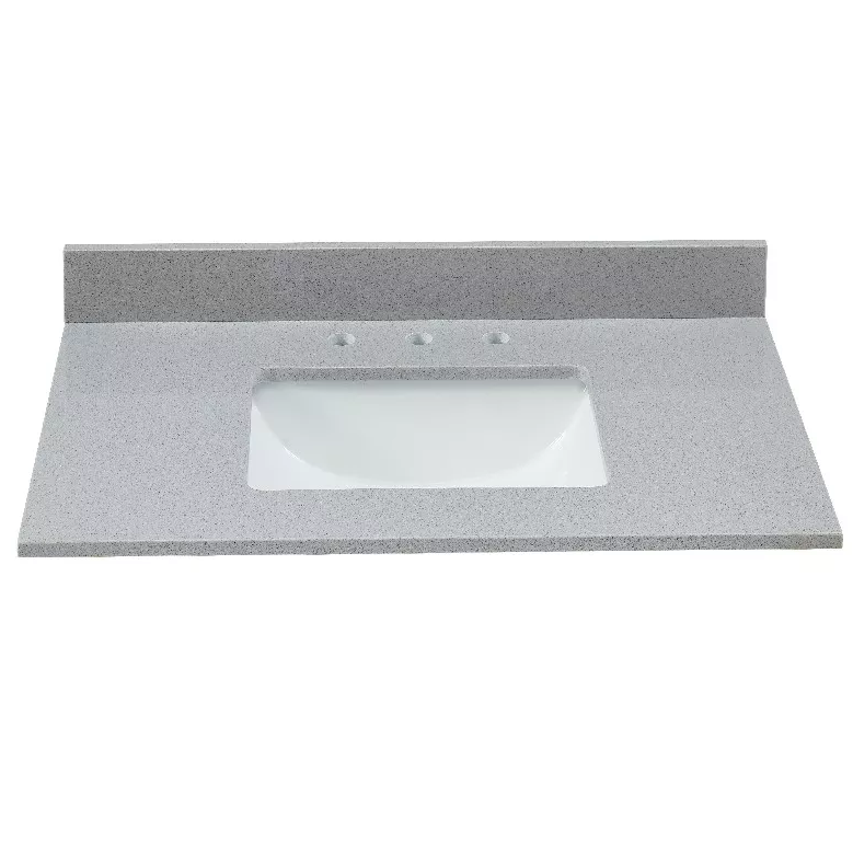 Koala Grey Engineered Marble Vanity Top