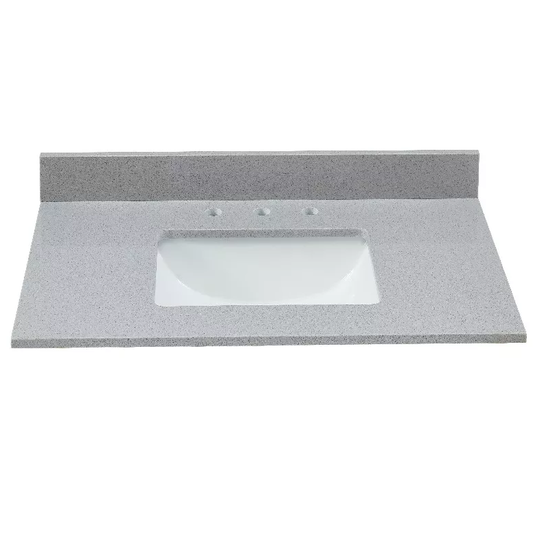Koala Grey Engineered Marble Vanity Top
