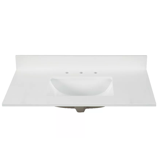 Snow White Quartz Vanity Top