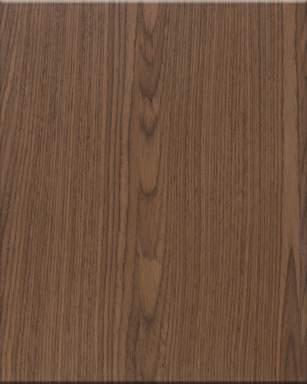 Jasper Walnut European kitchen cabinet door sample in MDF, European frameless full overlay, BX Collection