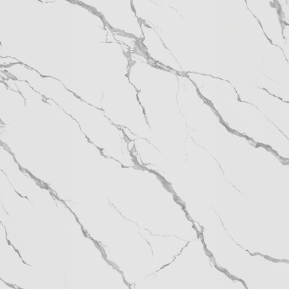 Calacatta White PVC Shower / Interior Decorative Wall Panel, PVC wall panel with a marble look surface