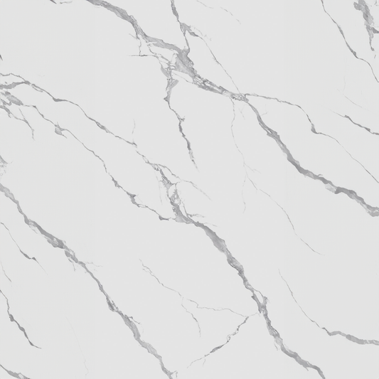Calacatta White PVC Shower / Interior Decorative Wall Panel, PVC wall panel with a marble look surface