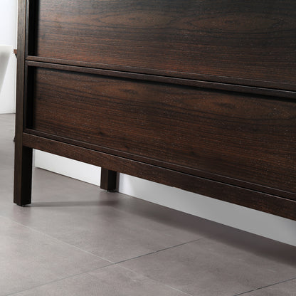 Annecy 48" Freestanding Bathroom Vanity with Reinforced Acrylic Integrated Sink Top