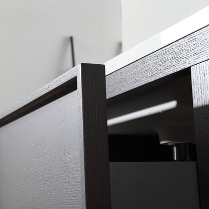 Annecy 55" Freestanding Bathroom Vanity with Reinforced Acrylic Integrated Sink Top