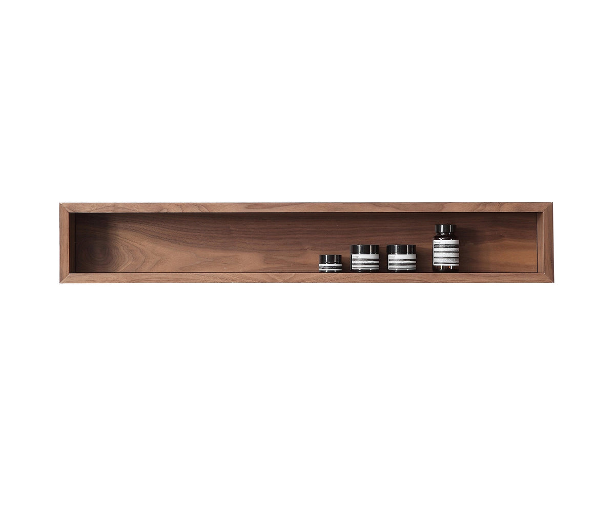 Bergen Wood Shelf, Walnut, 36 Inch
