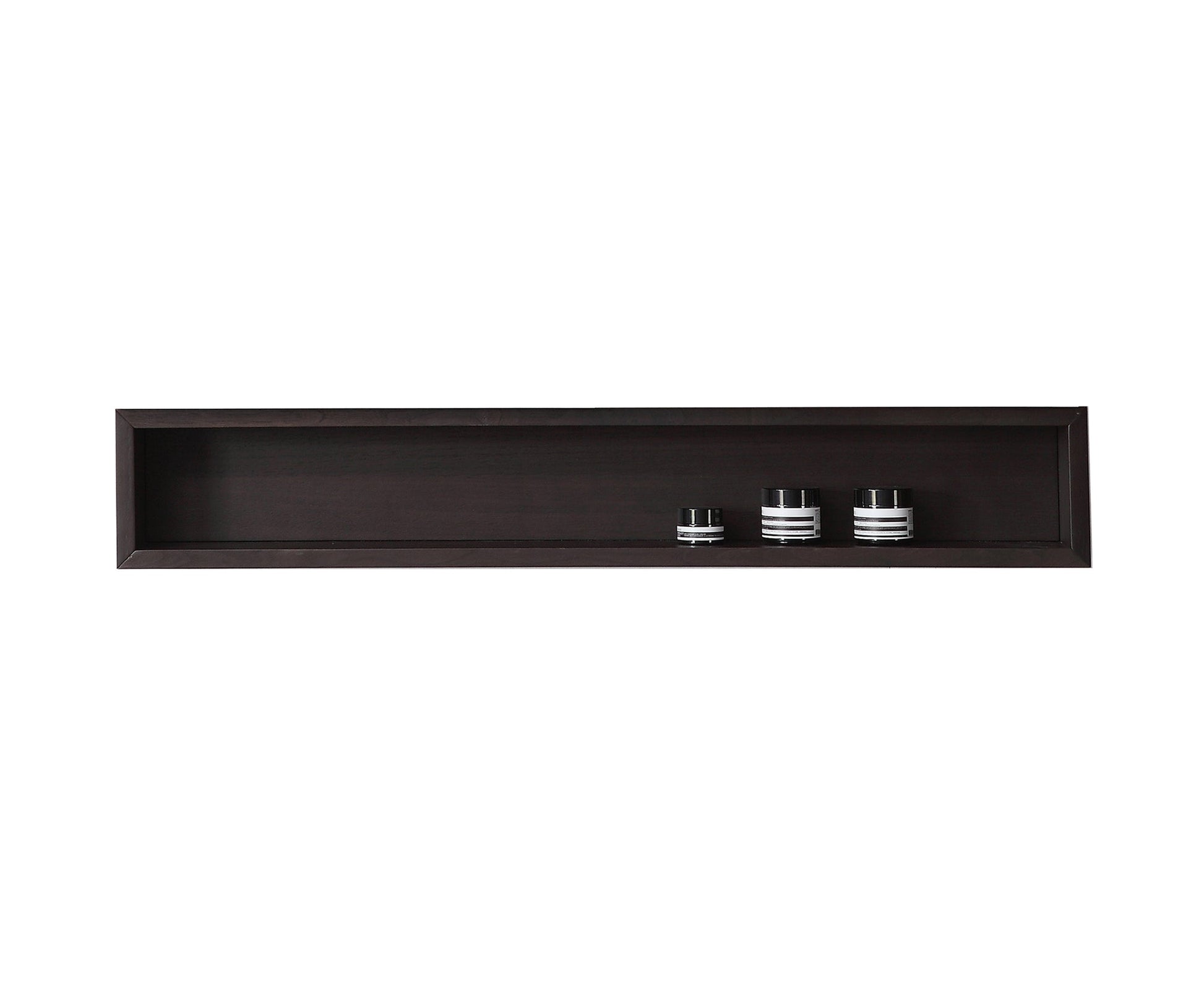 Bergen Wood Shelf, Dark Walnut, 36 Inch