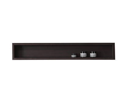 Bergen Wood Shelf, Dark Walnut, 36 Inch