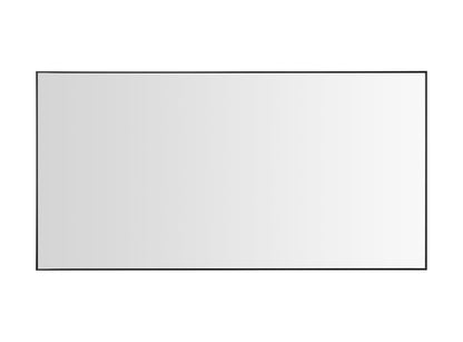Boffi Mirror, Matte Black, 55 inch
